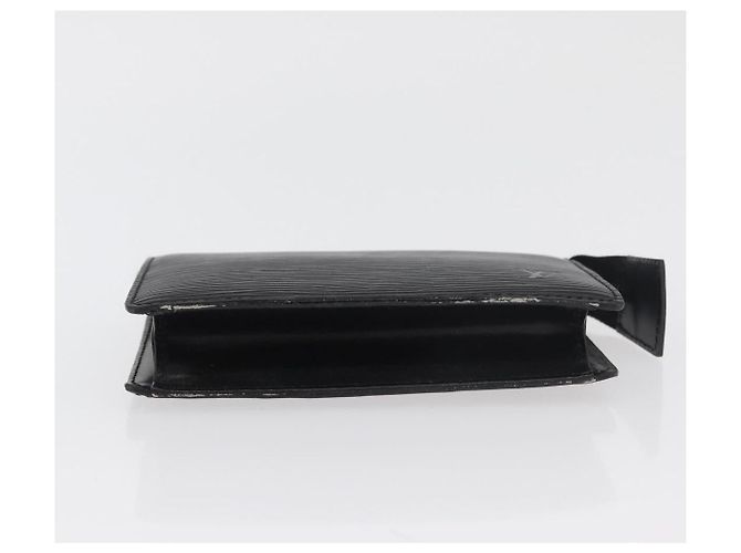LOUIS VUITTON Epi Trousse 15 Pouch Preto M48502 LV Auth ti3882 - vista 6