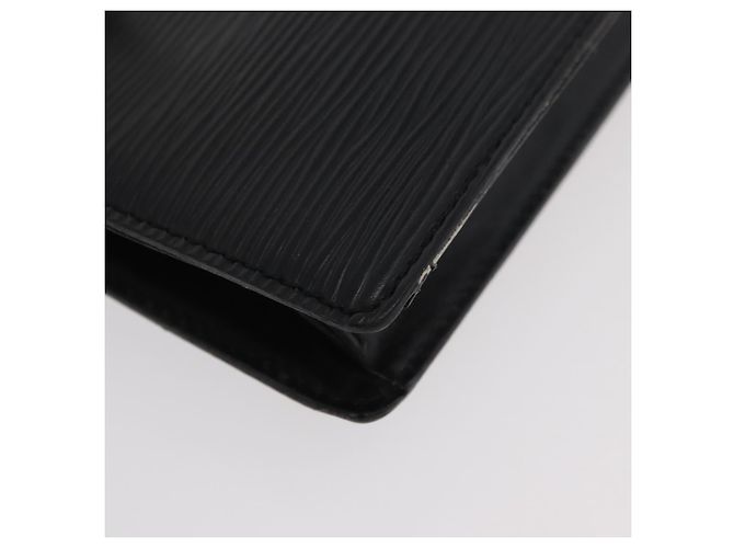 LOUIS VUITTON Epi Trousse 15 Pouch Preto M48502 LV Auth ti3882 - vista 7