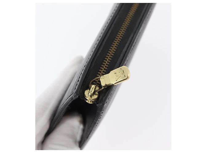LOUIS VUITTON Epi Trousse 15 Pouch Preto M48502 LV Auth ti3882 - vista 8