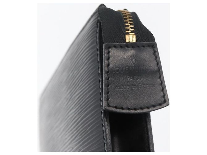 LOUIS VUITTON Epi Trousse 15 Pouch Preto M48502 LV Auth ti3882 - vista 9