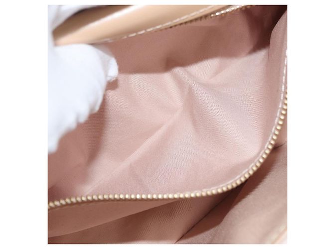LOUIS VUITTON Vernis Pochette Sobie Borsa Rose Flow Lantern M93489 LV Auth 175411A - vista 11