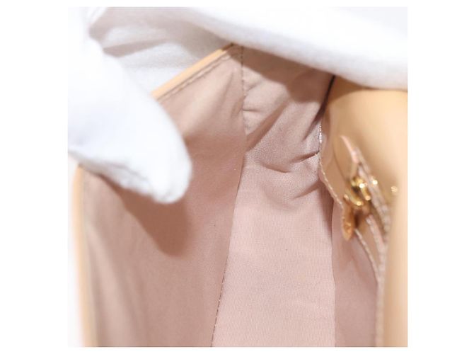 LOUIS VUITTON Vernis Pochette Sobie Borsa Rose Flow Lantern M93489 LV Auth 175411A - vista 19