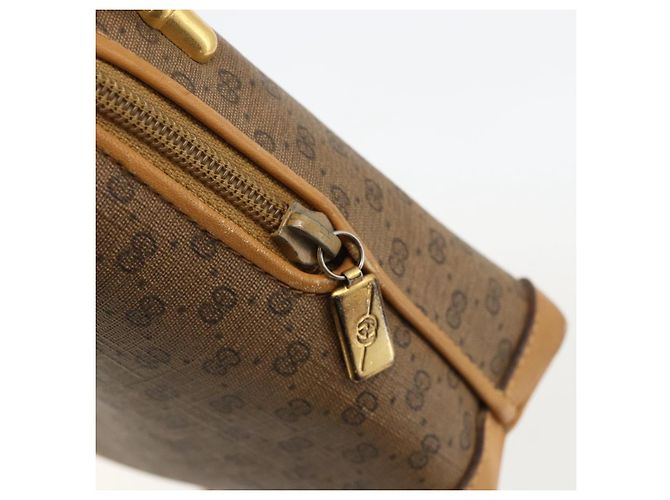 Gucci Borsa a Spalla Micro GG Supreme PVC Beige Oro 001 115 4916 Auth 175955 D'oro - vista 10