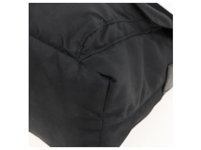 Borsa a Spalla PRADA Nylon Nero Argento Autentica 175598 - vista 15