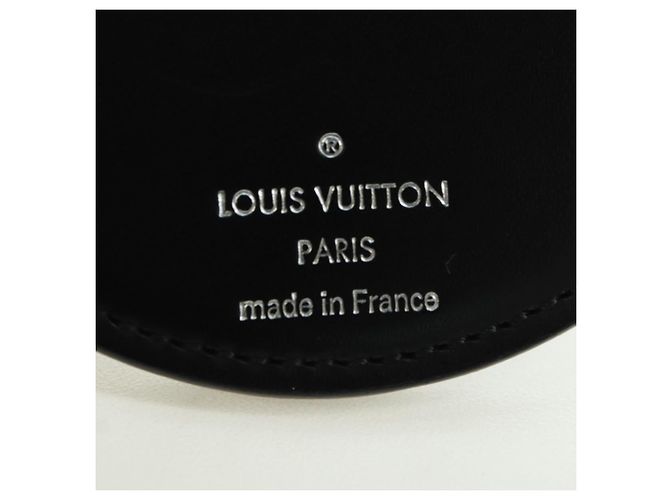 LOUIS VUITTON Monogram Eclipse Portachiavi Rotondo Arcobaleno MP2465 LV Auth YKZ1382M Monogramma - vista 10