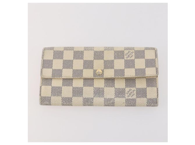 Portafoglio 4 pezzi LOUIS VUITTON Monogram Vernis Azur Epi Blu LV Auth BA12177 Monogramma - vista 16