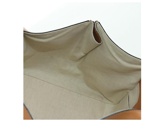 LOEWE Ken Price Collection Hammock Pequena Bolsa Canvas 2way Bege Auth YKZ1326SAM Prata - vista 23