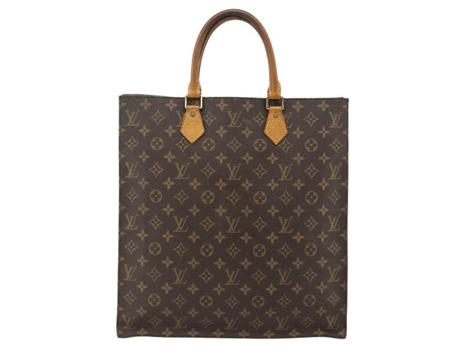 LOUIS VUITTON Borsa Sac Plat Monogram M51140 LV Auth ka3879 Monogramma - vista 13