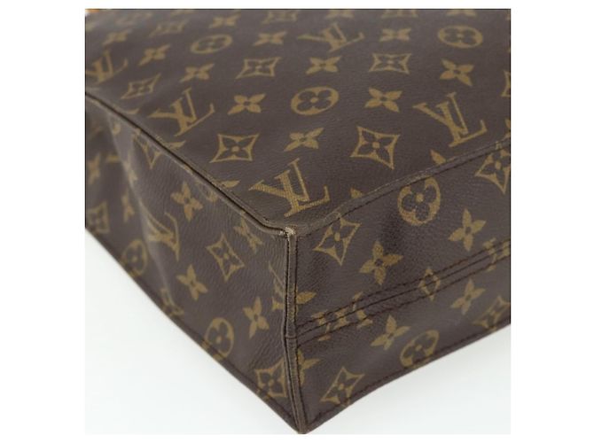 LOUIS VUITTON Borsa Sac Plat Monogram M51140 LV Auth ka3879 Monogramma - vista 16
