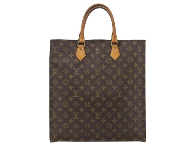 LOUIS VUITTON Borsa Sac Plat Monogram M51140 LV Auth ka3879 Monogramma - vista 2
