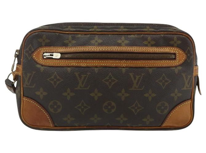 LOUIS VUITTON Monogram Marly Dragonne GM Clutch Bag M51825 LV Auth ti3875 Monogramm - Ansicht 13