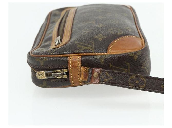 LOUIS VUITTON Monogram Marly Dragonne GM Clutch Bag M51825 LV Auth ti3875 Monogramm - Ansicht 3