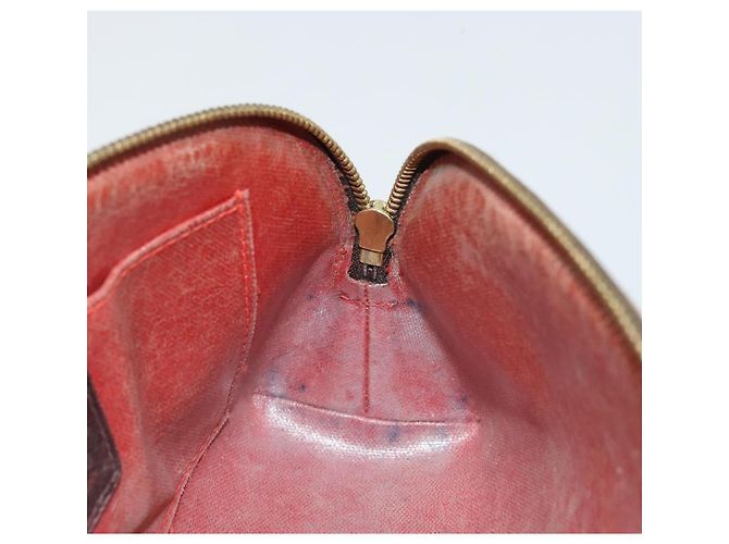 LOUIS VUITTON Pochette Cosmetica PM Damier Ebene N47516 Auth LV 175665 - vista 17