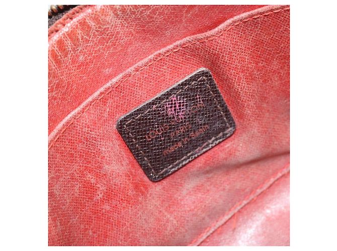 LOUIS VUITTON Pochette Cosmetica PM Damier Ebene N47516 Auth LV 175665 - vista 9