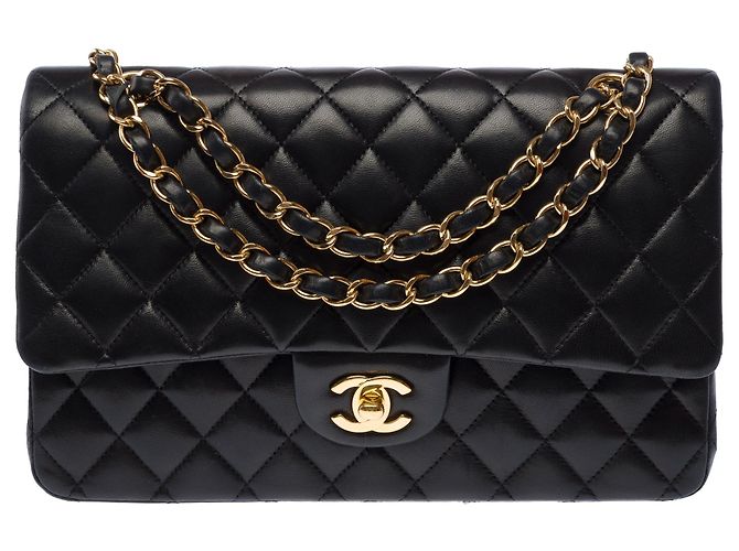 Borsa CHANEL Timeless/Classique in Pelle Nera - 103460 Nero - vista 2