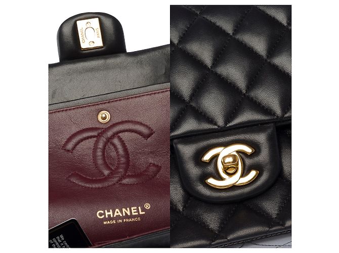 Borsa CHANEL Timeless/Classique in Pelle Nera - 103460 Nero - vista 6