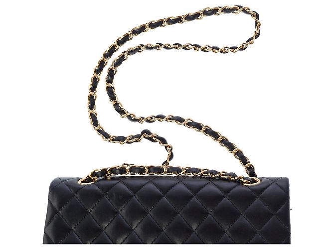 Borsa CHANEL Timeless/Classique in Pelle Nera - 103460 Nero - vista 9