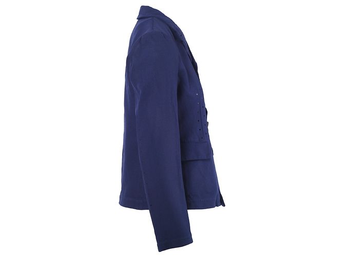 Comme Des Garcons Blazer Perforato Blu Navy Comme des Garçons - vista 2