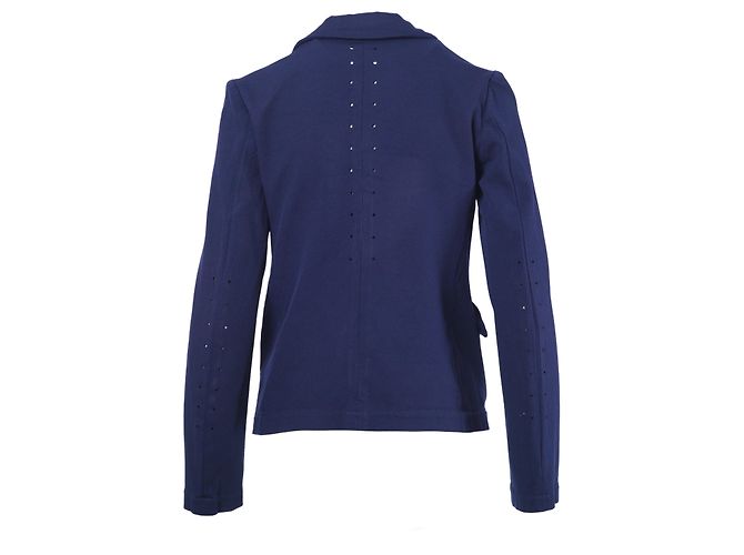 Comme Des Garcons Blazer Perforato Blu Navy Comme des Garçons - vista 3