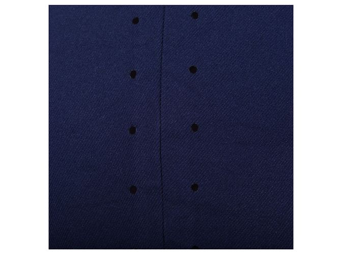 Comme Des Garcons Blazer Perforato Blu Navy Comme des Garçons - vista 4