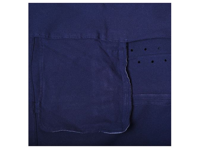 Comme Des Garcons Blazer Perforato Blu Navy Comme des Garçons - vista 8