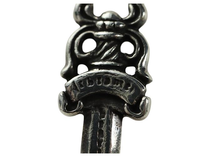 Pendente Charm Dagger Chrome Hearts in Argento Ag925 Auth YKZ1426V - vista 8