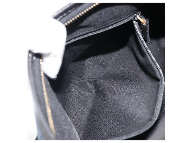 Borsa a Spalla Gucci Abbey GG in Tela Nera e Oro 130738 Auth yk20293SAV Nero D'oro - vista 23