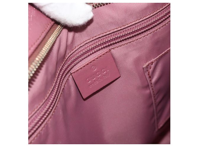 Borsa a Spalla GUCCI GG Implementation PVC Rosa Oro 201446 Auth ka3984 D'oro - vista 19