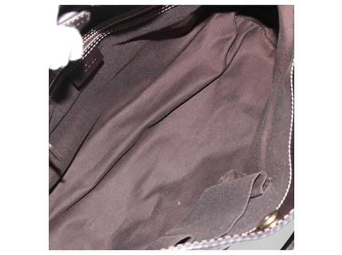 Borsa a Mano GG Crystal Gucci Beige Oro 223964 Auth kk656 D'oro - vista 11
