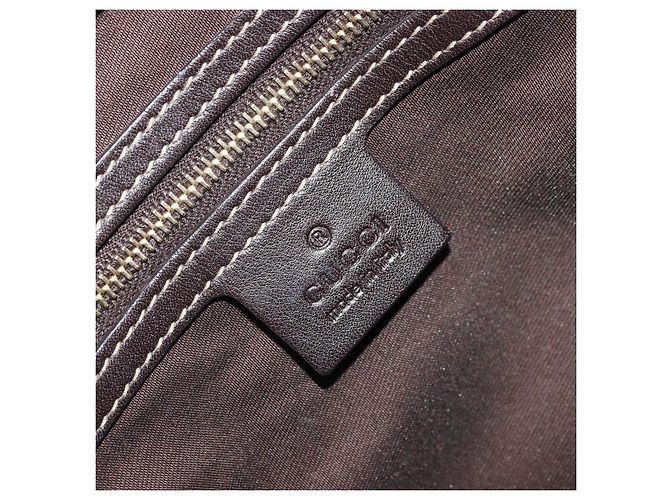 Borsa a Mano GG Crystal Gucci Beige Oro 223964 Auth kk656 D'oro - vista 17