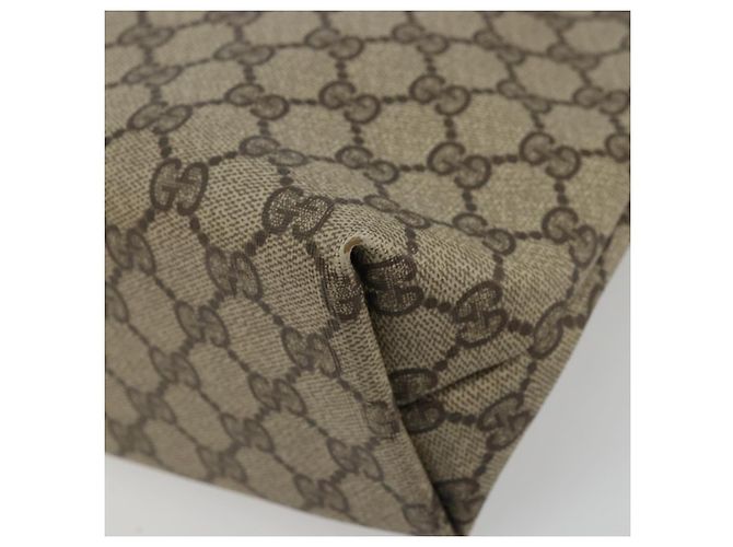 Borsa Sherry Line GG Supreme Web di GUCCI in PVC beige, rosso e verde 89 02 003 Auth 175745 - vista 15