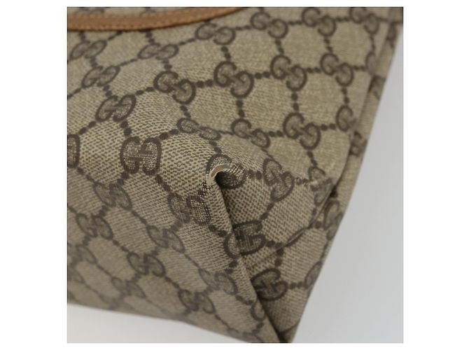 Borsa Sherry Line GG Supreme Web di GUCCI in PVC beige, rosso e verde 89 02 003 Auth 175745 - vista 9