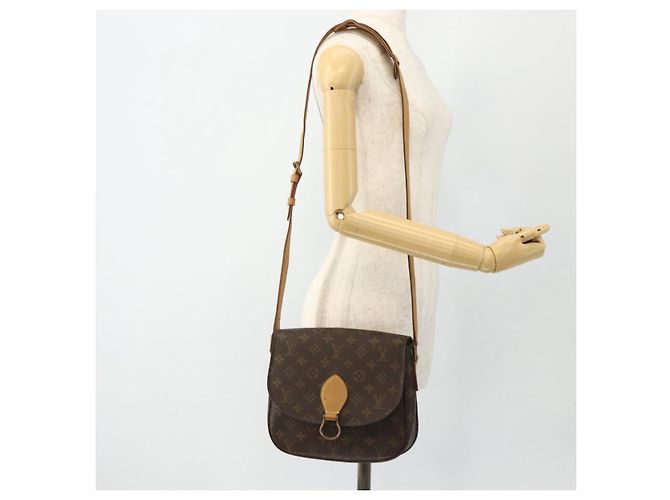 LOUIS VUITTON Borsa a Spalla Monogram Saint Cloud GM M51242 Auth LV yk20223 Monogramma - vista 26
