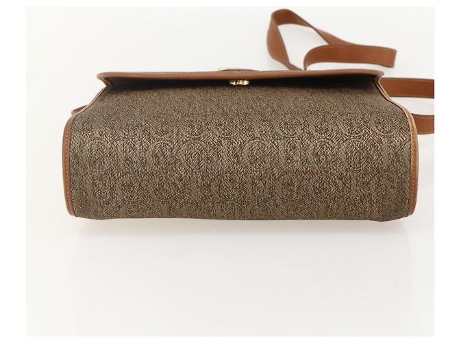 Borsa a Spalla GUCCI Tela Beige Oro 001 14 0712 Auth 175356 D'oro - vista 5