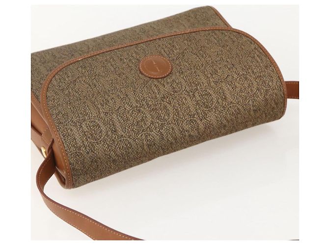 Borsa a Spalla GUCCI Tela Beige Oro 001 14 0712 Auth 175356 D'oro - vista 6