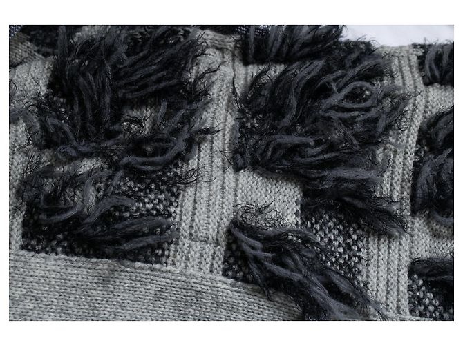 Autre Marque Kimono x Nadeshiko, ärmellose Strickweste Grau - Ansicht 7
