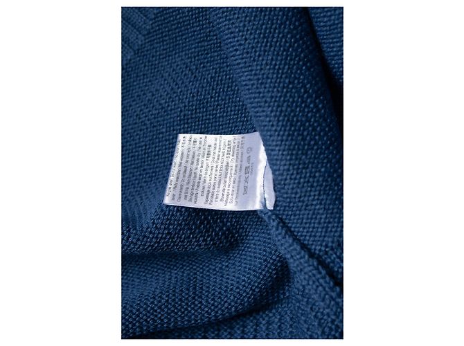 Paul & Joe Sister, top de punto azul oversized - vista 6