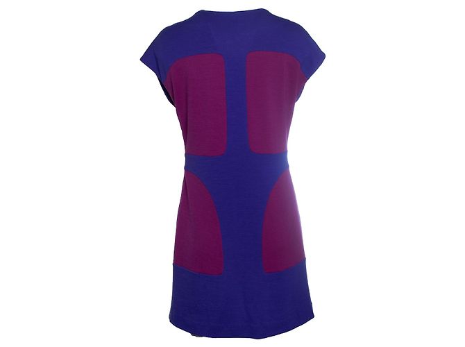 Emilio Pucci Farbblockkleid in Lila - Ansicht 3