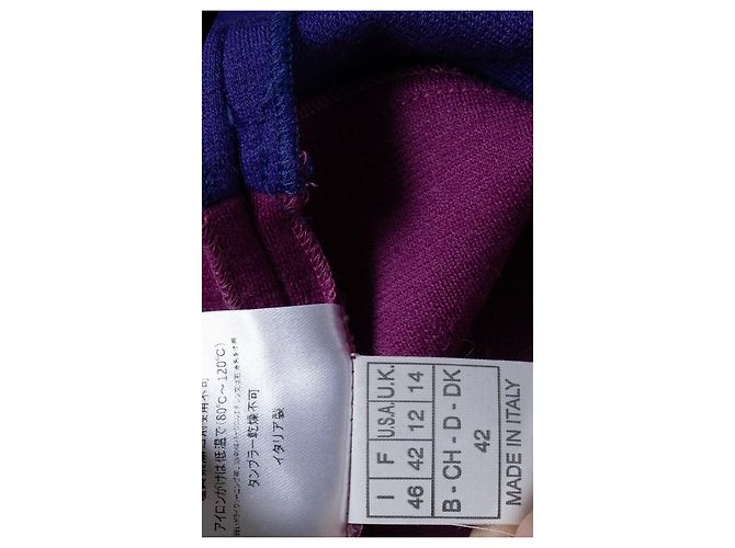Emilio Pucci Farbblockkleid in Lila - Ansicht 8