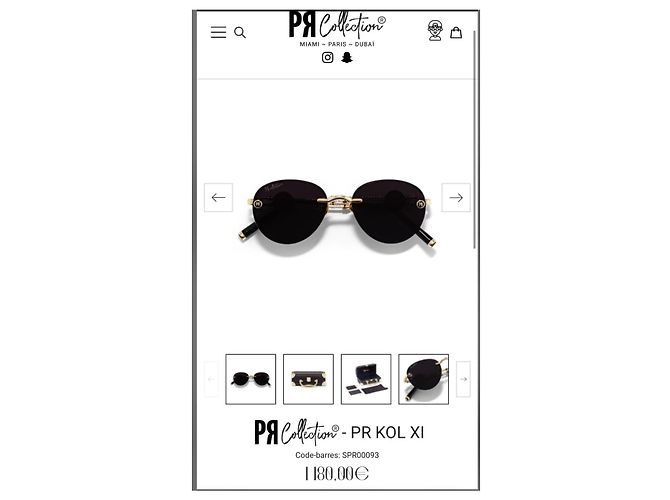 Autre Marque Occhiali PR Collection - Modello KOL XI - Set Completo - vista 7