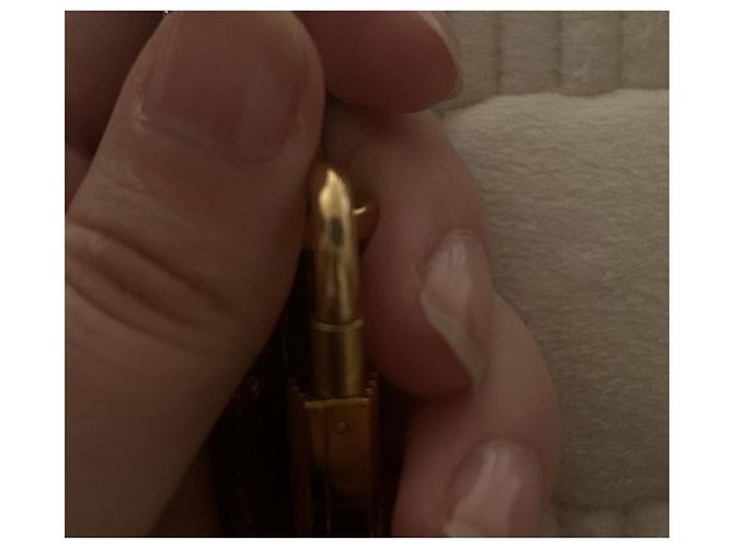 Relógio Hermès Kelly de Cadeado Ouro e Couro Marrom Dourado - vista 10