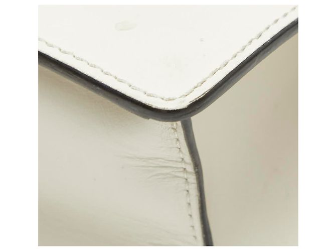 Mini borsa a mano Gucci Sylvie Sherry Line Bianco - vista 6