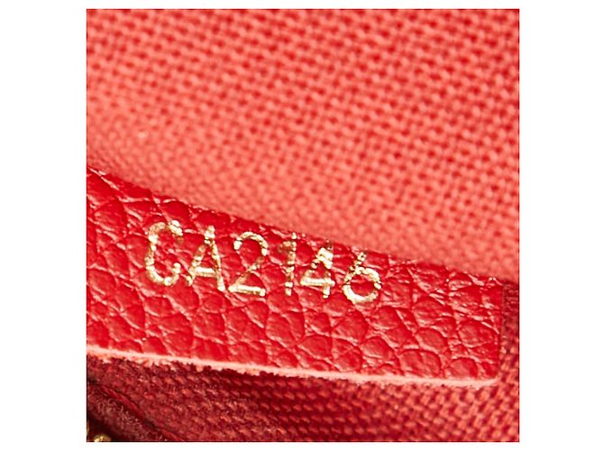 Borsa a tracolla Pallas Monogram Louis Vuitton Marrone Rosso Fuschia - vista 11