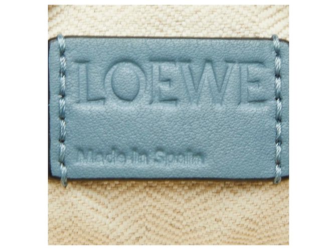 Borsa a Spalla Anagram Puzzle Loewe Blu - vista 10