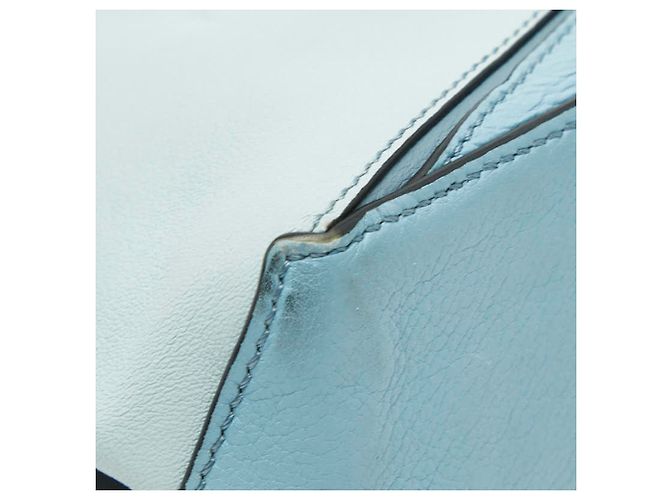 Borsa a Spalla Anagram Puzzle Loewe Blu - vista 5