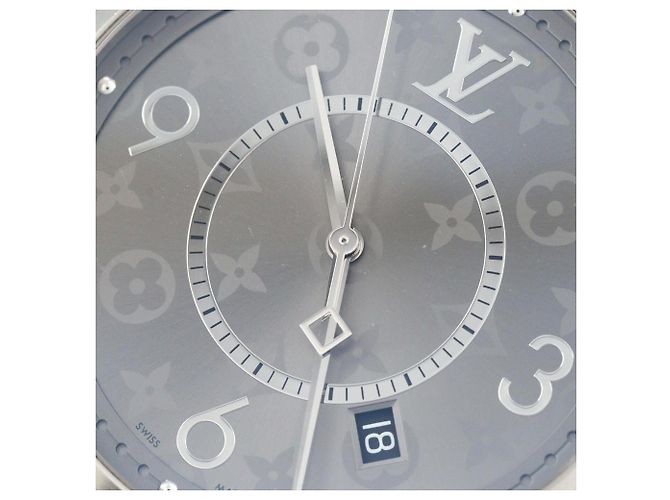 Relógio Quartz Louis Vuitton Tambour Slim Monogram - vista 6