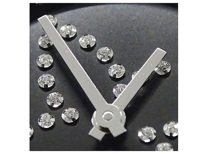 Louis Vuitton Damen Tambour Forever Diamond Quarz Uhr - Ansicht 10