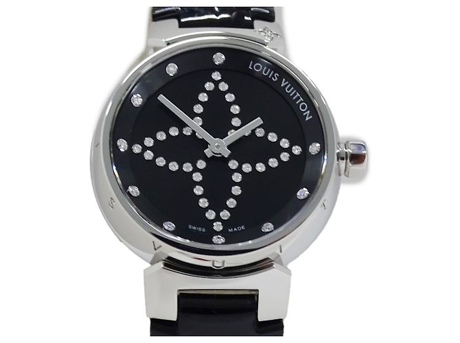 Louis Vuitton Damen Tambour Forever Diamond Quarz Uhr - Ansicht 2