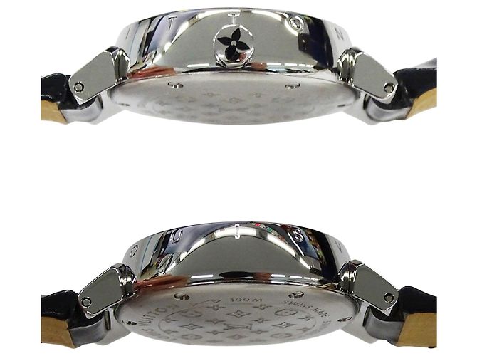 Louis Vuitton Damen Tambour Forever Diamond Quarz Uhr - Ansicht 3
