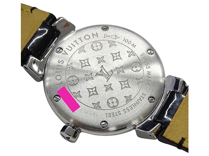 Louis Vuitton Damen Tambour Forever Diamond Quarz Uhr - Ansicht 6